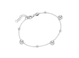 4007810239275 - Armband SMART JEWEL mit Kugeln Silber 925 Armbänder Gr 19 cm Silber 925 (Sterlingsilber) silberfarben (silber) Damen