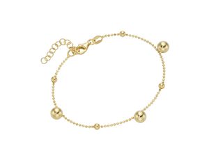 4007810239282 - Armband SMART JEWEL mit Kugeln Silber 925 Armbänder Gr 19 cm Silber 925 (Sterlingsilber) goldfarben (gold) Damen