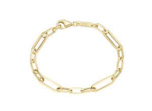 4007810240288 - Armband GIORGIO MARTELLO MILANO Gliederkette 3 1 Silber 925 Armbänder Gr 19 cm Silber 925 (Sterlingsilber) goldfarben (gold) Giorgio Martello Milano