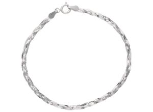 4007810240530 - Armband SMART JEWEL Heringbonekette geflochten Silber 925 Armbänder Gr 18 cm Silber 925 (Sterlingsilber) silberfarben (silber)