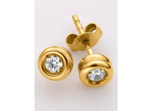 4007810646363 - Paar Ohrstecker LADY Ohrringe Gr Metall-Gold goldfarben (gelbgold 333) Damen Ohrstecker