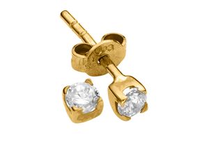 4007810651947 - Paar Ohrstecker LADY Ohrringe Gr Brillianten ct Metall-Gold goldfarben (gelbgold 333) Damen Ohrstecker