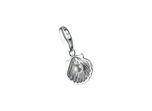 4007810706890 - Charm-Einhänger GIORGIO MARTELLO MILANO Jakobsmuschel Silber 925 Charms silberfarben (silber) Damen