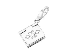 4007810709785 - Charm-Einhänger GIORGIO MARTELLO MILANO Buch Silber 925 Charms silberfarben (silber) Damen