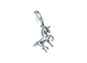 4007810711436 - Charm-Einhänger GIORGIO MARTELLO MILANO Einhorn Silber 925 Charms silberfarben (silber) Damen