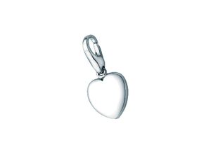 4007810712211 - Charm Herz GIORGIO MARTELLO MILANO Herz glänzend Silber 925 Charms silberfarben (silber) Damen