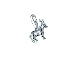 4007810712563 - Charm-Einhänger GIORGIO MARTELLO MILANO Esel Silber 925 Charms silberfarben (silber) Damen