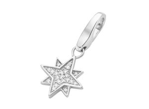 4007810739706 - Charm Stern GIORGIO MARTELLO MILANO Stern mit Zirkonia Silber 925 Charms weiß Damen