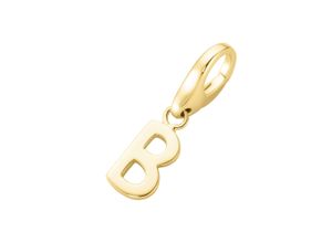 4007810744069 - Charm Buchstabe GIORGIO MARTELLO MILANO Buchstabe B Silber 925 Charms goldfarben (gold) Damen