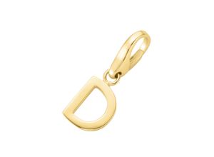 4007810744083 - Charm Buchstabe GIORGIO MARTELLO MILANO Buchstabe D Silber 925 Charms goldfarben (gold) Damen