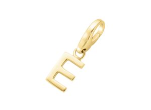 4007810744090 - Charm Buchstabe GIORGIO MARTELLO MILANO Buchstabe E Silber 925 Charms goldfarben (gold) Damen