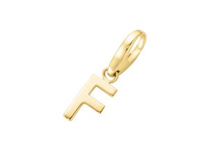 4007810744106 - Charm Buchstabe GIORGIO MARTELLO MILANO Buchstabe F Silber 925 Charms goldfarben (gold) Damen