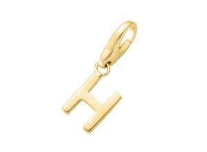 4007810744120 - Charm Buchstabe GIORGIO MARTELLO MILANO Buchstabe H Silber 925 Charms goldfarben (gold) Damen