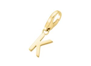 4007810744151 - Charm Buchstabe GIORGIO MARTELLO MILANO Buchstabe K Silber 925 Charms goldfarben (gold) Damen