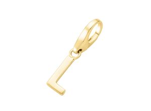 4007810744168 - Charm Buchstabe GIORGIO MARTELLO MILANO Buchstabe L Silber 925 Charms goldfarben (gold) Damen