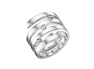 4007810871253 - Fingerring LADY Fingerringe Gr 16 Silber 925 (Sterlingsilber) silberfarben (silber 925) Damen