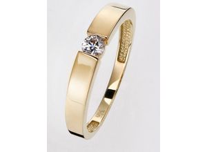 4007810965457 - Fingerring LADY Fingerringe Gr 16 Silber 925 (Sterlingsilber)-Gold-Metall-Roségold 585-Silber 925 (Sterlingsilber) silberfarben (silber vergoldet 925) Damen Fingerringe