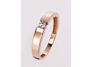 4007810965570 - Fingerring LADY Fingerringe Gr 16 Silber 925 (Sterlingsilber)-Gold-Metall-Roségold 585-Silber 925 (Sterlingsilber) rosegold (silber rosé vergoldet 925) Damen Fingerringe