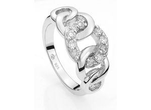 4007810982218 - Fingerring LADY Fingerringe Gr 16 Silber 925 (Sterlingsilber) silberfarben (silber 925) Damen Fingerringe