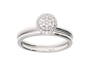 4007810996222 - MANGUUN Damen Ring-Set 925er Silber silber