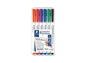 4007817044650 - Boardmarker Lumocolor 301 pen 301-WP6 Etui 6-farbig sortiert 1mm Rundspitze 4007817044650 6 Stück