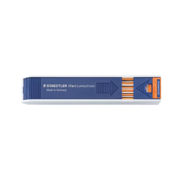 4007817046395 - Farbmine 2mm HB 12ST orange 4007817046395 STAEDTLER 204-4