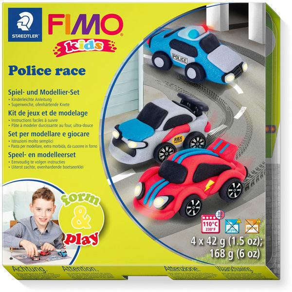 4007817066546 - STAEDTLER Modelliermasse Fimo Modeliermasse Kids Race 8034 29 LY