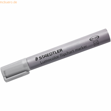 4007817073698 - 10 x Flipchartmarker Lumocolor ca 2-5mm grau 4007817073698 - 10 x Flipchartmarker Lumocolor ca 2-5mm grau