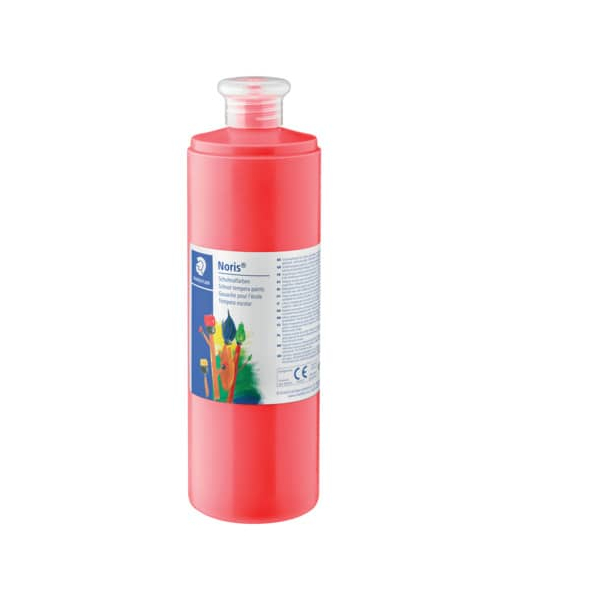 4007817076934 - Schulmalfarbe 750ml Noris rot 4007817076934 STAEDTLER 8853-2