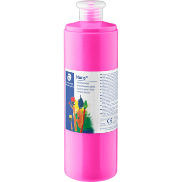 4007817076941 - STAEDTLER Schulmalfarbe Noris 750 ml Flasche magenta dickflüssig mit Wasser verdünnbar leicht mischbar - 1 Stück (8853-21) 4007817076941 - STAEDTLER Schulmalfarbe Noris 750 ml Flasche magenta dickflüssig mit Wasser verdünnbar leicht mischbar - 1 Stück (8853-21)