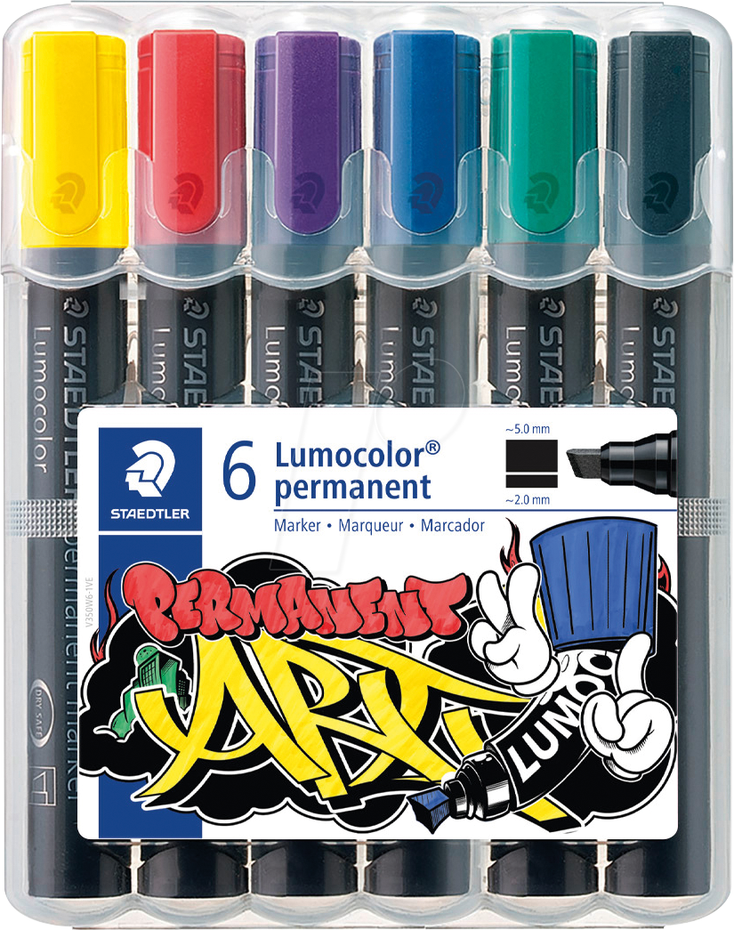 4007817078334 - Marker Lumocolor 350 WP6-1 perm 4007817078334 STAEDTLER 350 