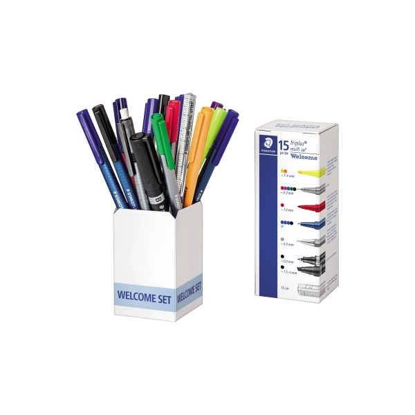 4007817078488 - STAEDTLER Schreibset triplus multi set Welcome Set (34 CPR15) (34 CPR15)