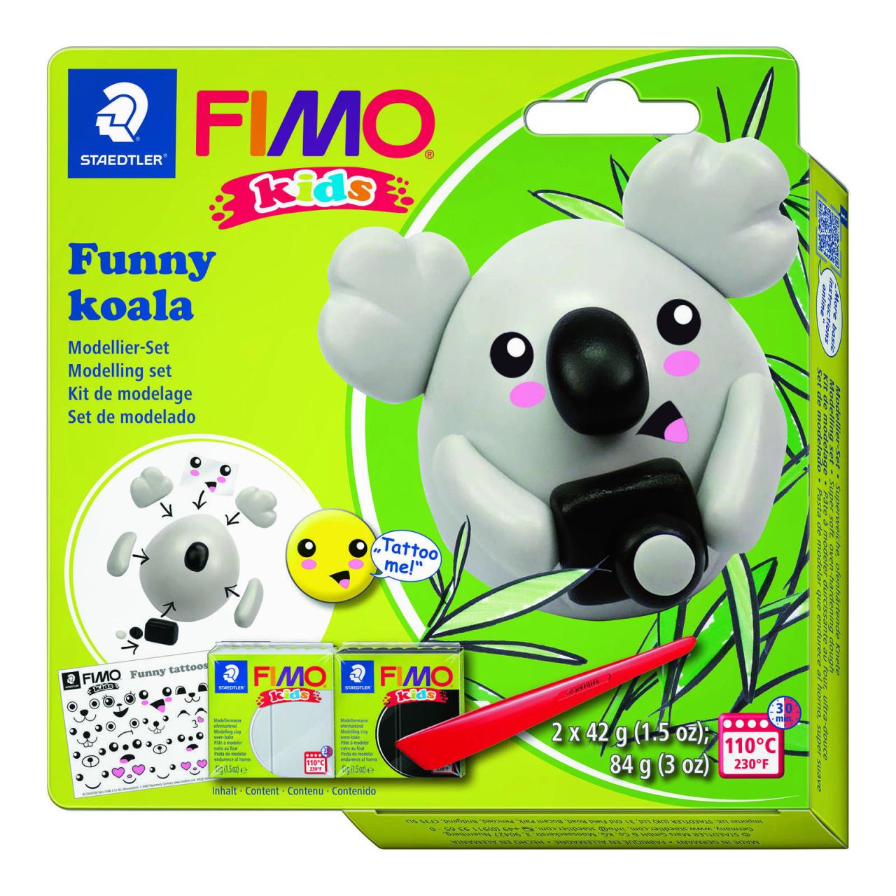 4007817078716 - Modelliermasse FIMO kids Funny Koala mehrfarbig 4007817078716 STAEDTLER