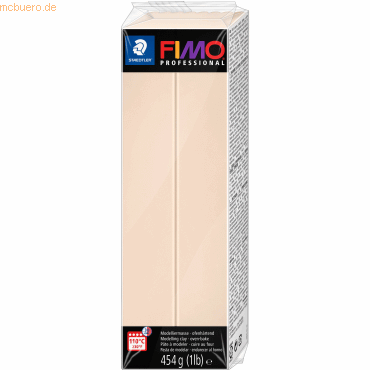 4007817096802 - Modelliermasse Fimo professional Kunststoff 454g beige Großb