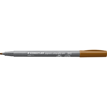 4007817099179 - 10 x Pigment calligraphy pen umber