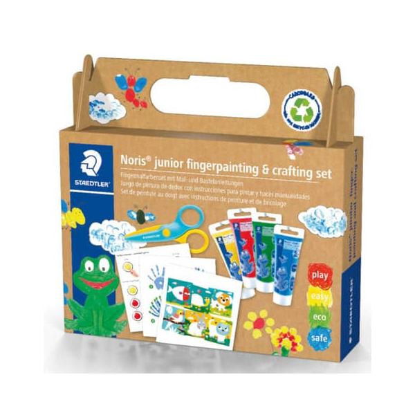 4007817101537 - STAEDTLER Fingermalfarbe Noris junior Bastel-Set retail