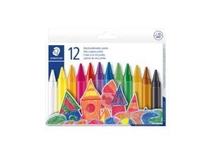 4007817102275 - STAEDTLER Wachsmalkreide Noris jumbo 12er-Set 12mm retail