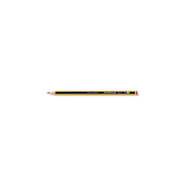 4007817104644 - Bleistift Noris 120 120-3 schwarz gelb 20mm H 4007817104644 Staedtler