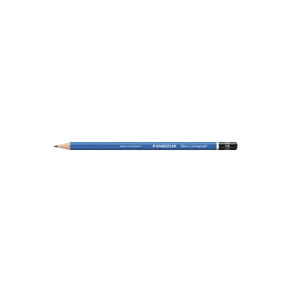 4007817104811 - STAEDTLER Mars Lumograph 100 Bleistifte HB blau 12 St