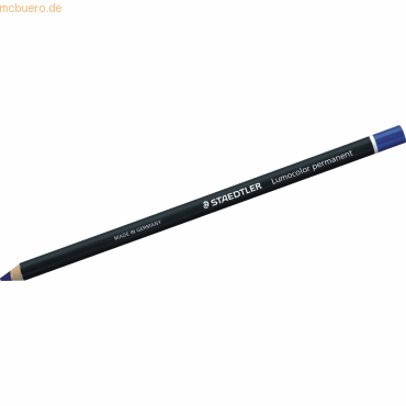 4007817105139 - Trockenmarker 108 glasochrom blau wasserfest Holz 4007817105139 Staedtler (Lumocolor)