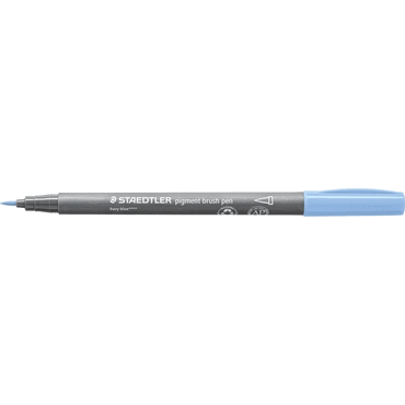 4007817147634 - 10 x Pigment brush pen dunstblau 4007817147634 - 10 x Pigment brush pen dunstblau