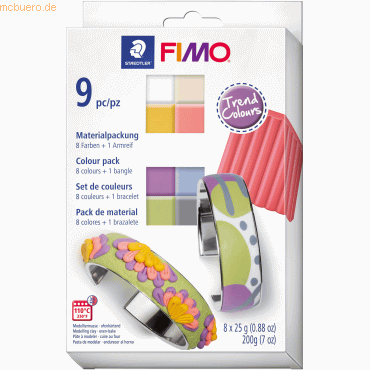 4007817151099 - Modelliermasse Fimo soft Trend Color Kunststoff -Armreif- 8x