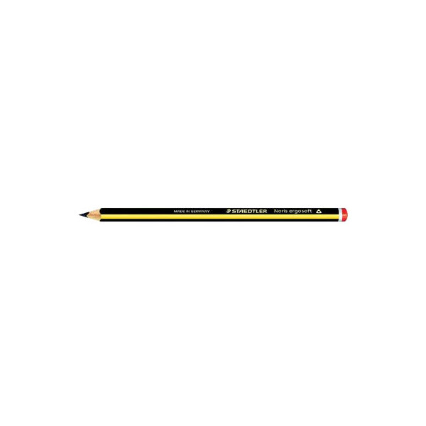 4007817153413 - STAEDTLER Noris ergosoft 153 Jumbo Bleistifte 2B schwarz gelb 12 St (153-2B)