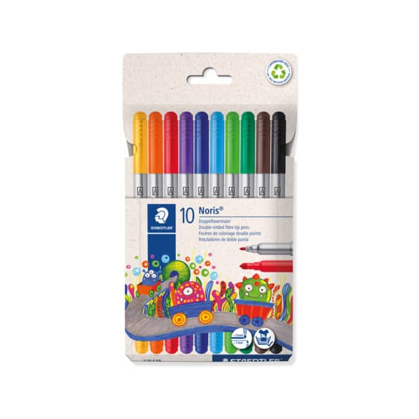 4007817164426 - Faserschreiberetui 10ST Noris sortiert 4007817164426 Staedtler