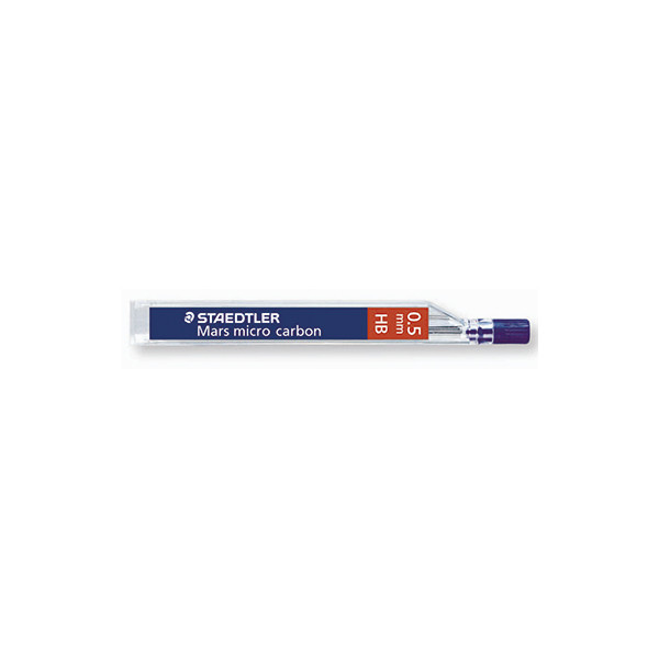 4007817213643 - STAEDTLER Ersatzminen für Druckbleistifte Mars micro carbon Ø 05 mm 12 Stk H