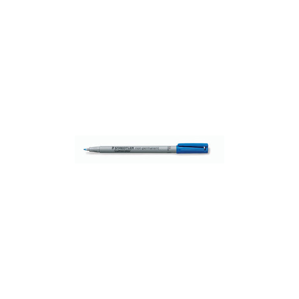 4007817304303 - STAEDTLER Lumocolor NonPermanent-Marker 316F blau Strichstärke 06 mm (fein) Rundspitze wasserlöslich (316-3)