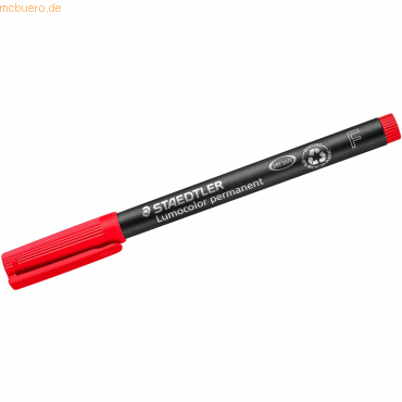 4007817304327 - Folienstift 318 F rot 06 mm permanent 4007817304327 Staedtler (Lumocolor)