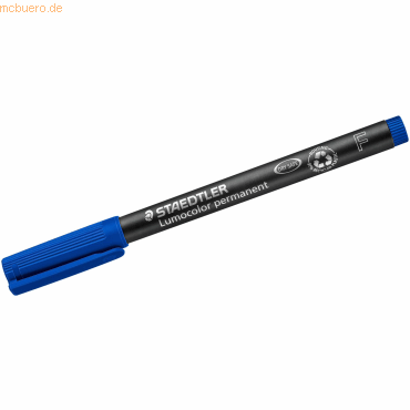 4007817304556 - Folienstift 318 F blau 06 mm permanent 4007817304556 Staedtler (Lumocolor)