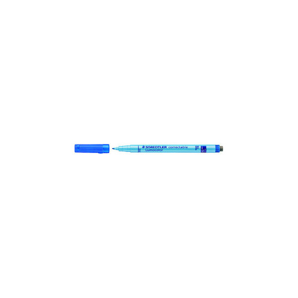 4007817305003 - Folienstift 305 F correctable blau 06 mm trocken abwischbar 4007817305003 Staedtler (Lumocolor)