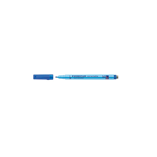 4007817305027 - Folienstift 305 M correctable blau 10 mm trocken abwischbar 4007817305027 Staedtler (Lumocolor)